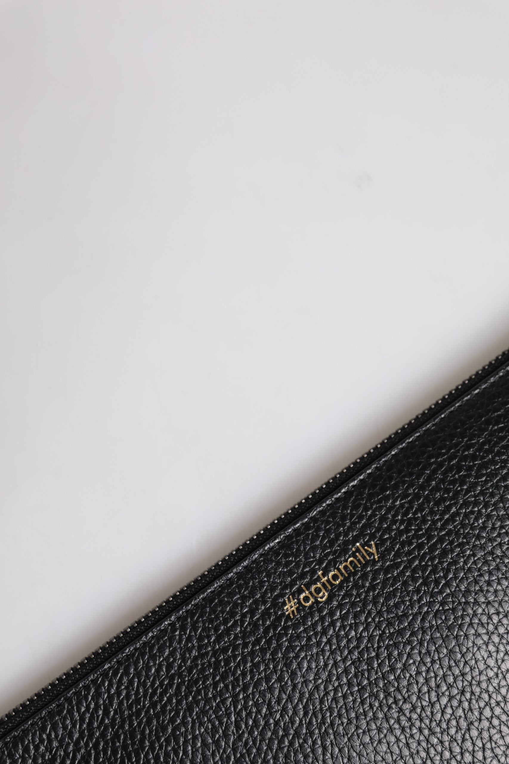 Dolce & Gabbana svart läder