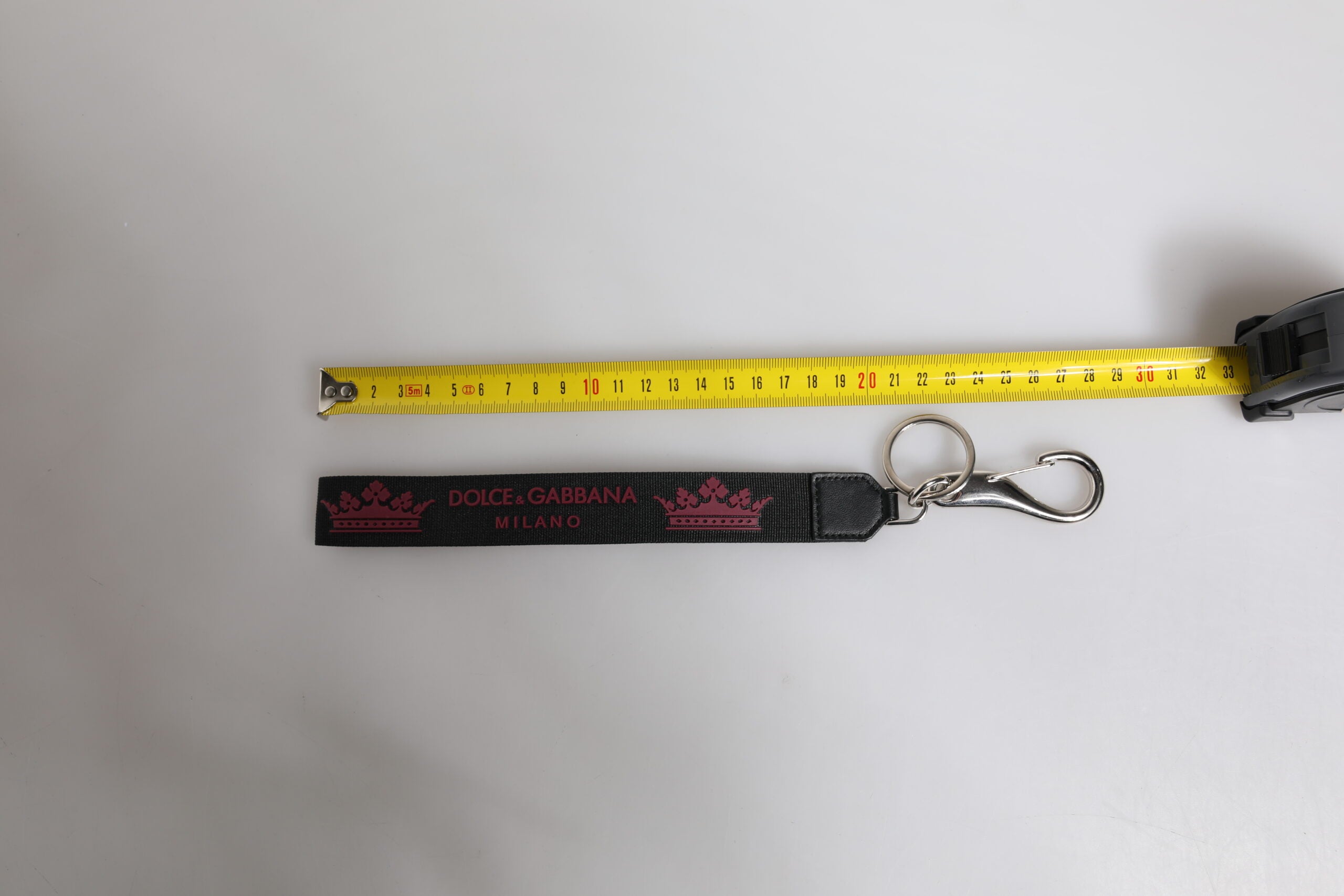 Dolce & Gabbana Black Nylon Logo DG Crown Men&