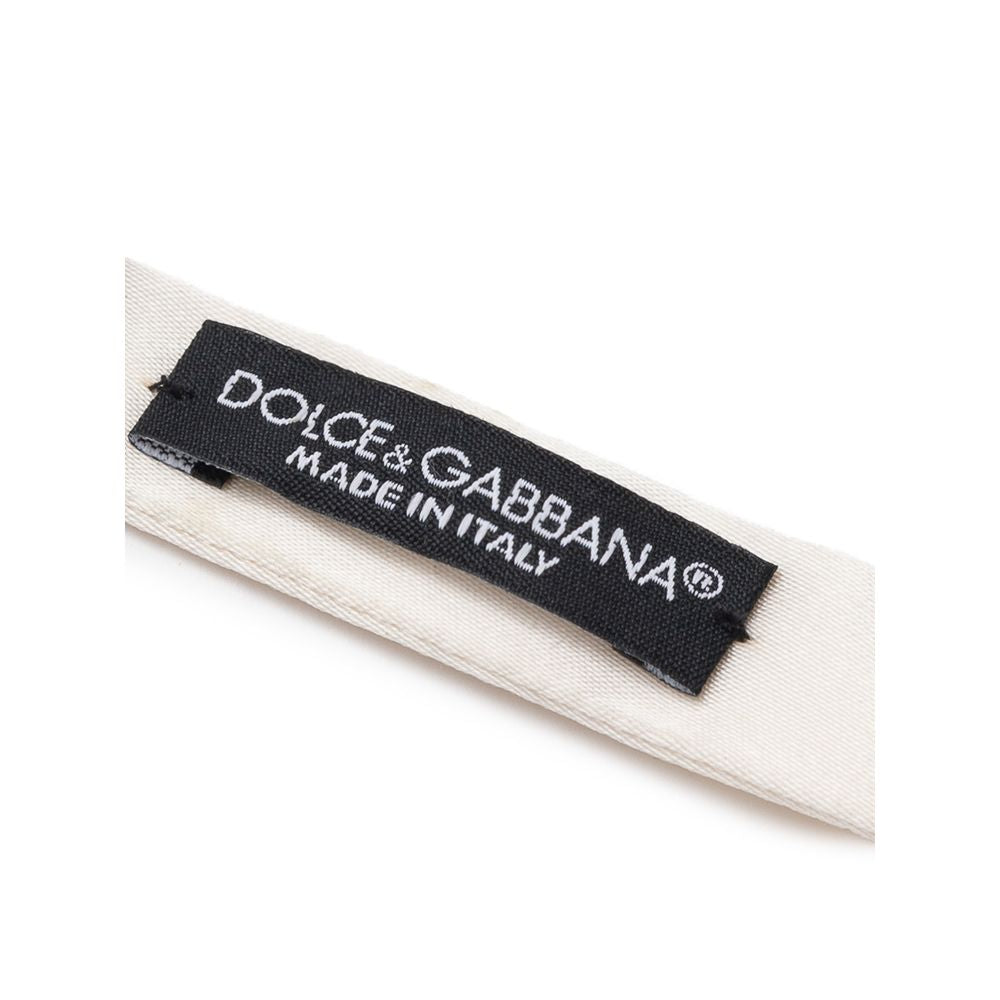 Dolce & Gabbana Vit Sidenrosett