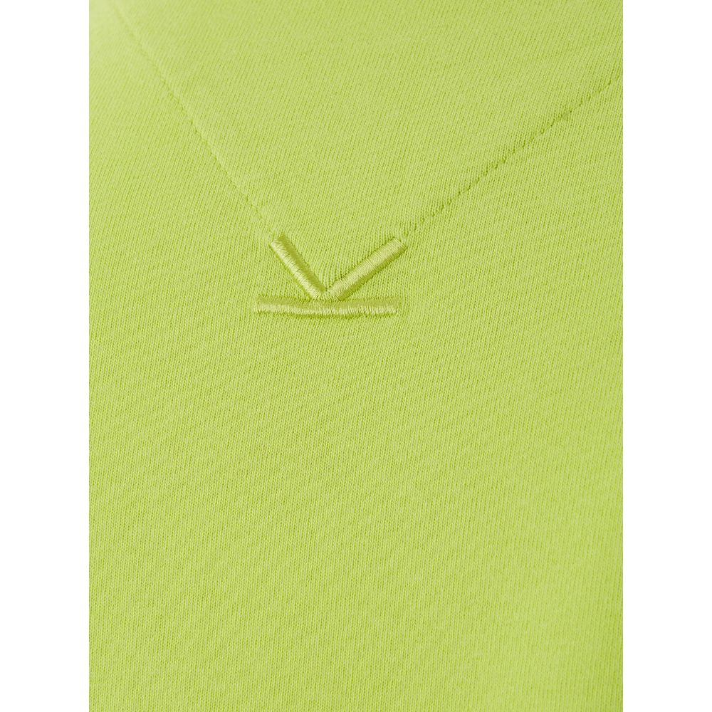 Kenzo Sunny Yellow Bomullströja För Snygga Män