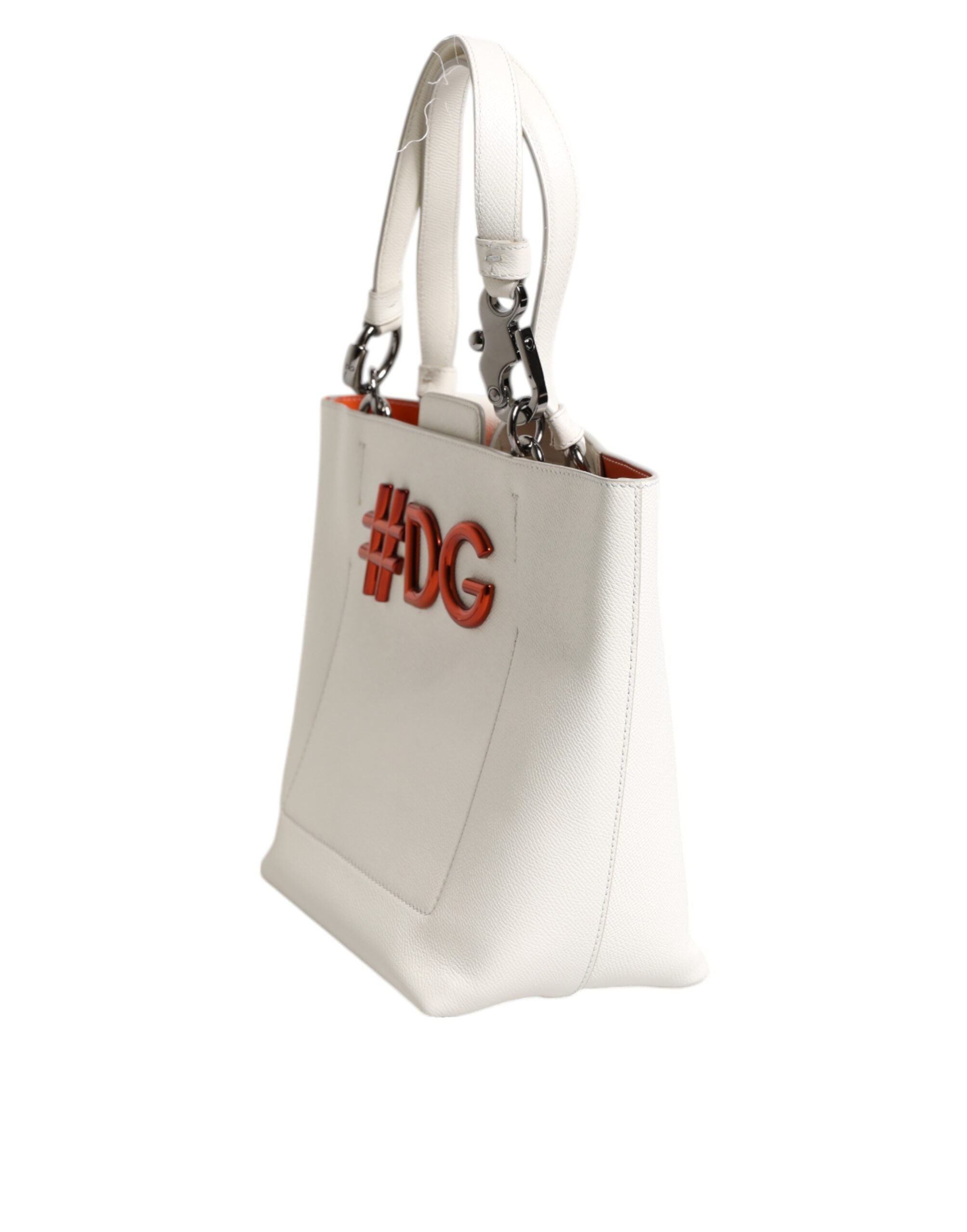 Dolce & Gabbana White Leather