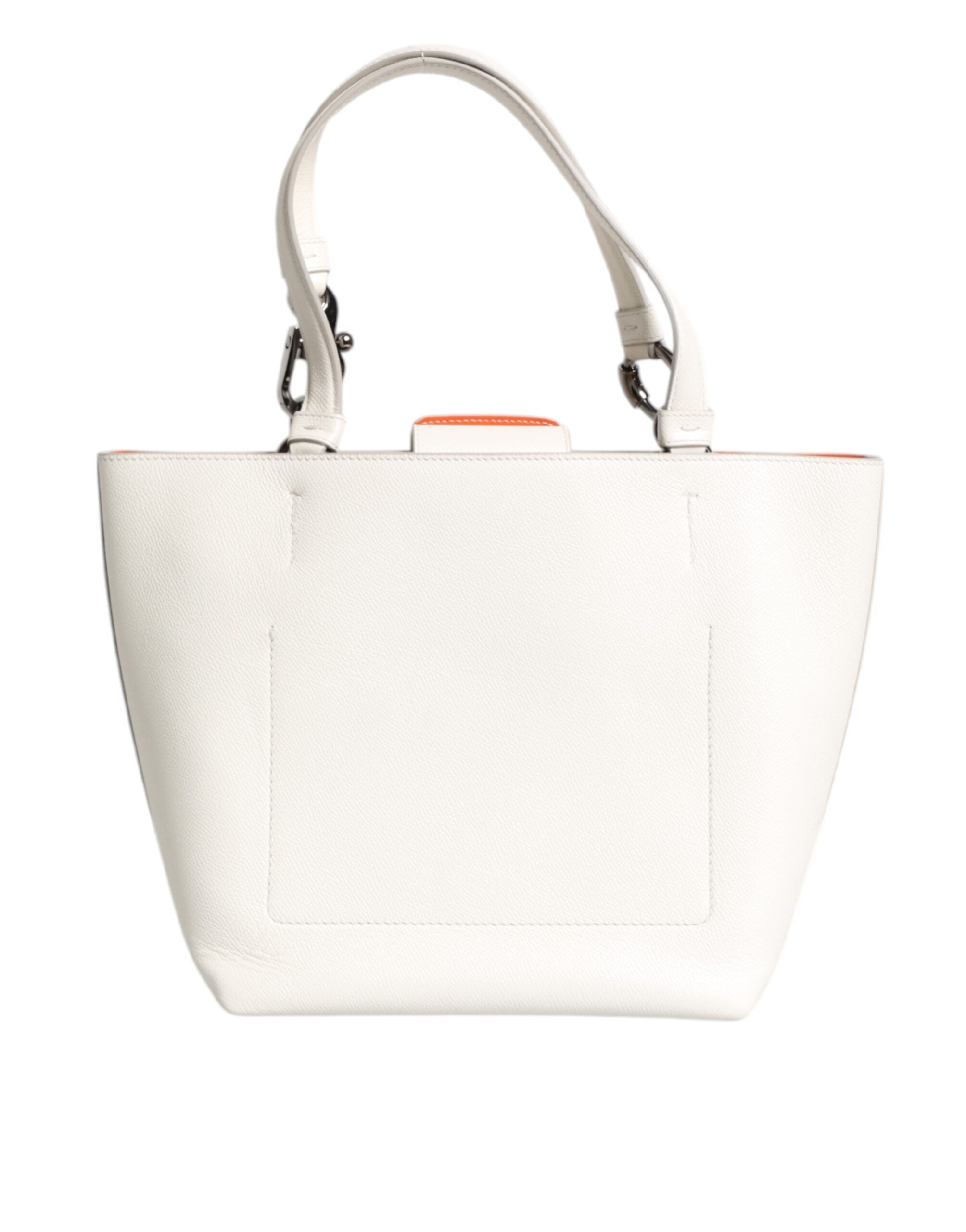 Dolce & Gabbana White Leather