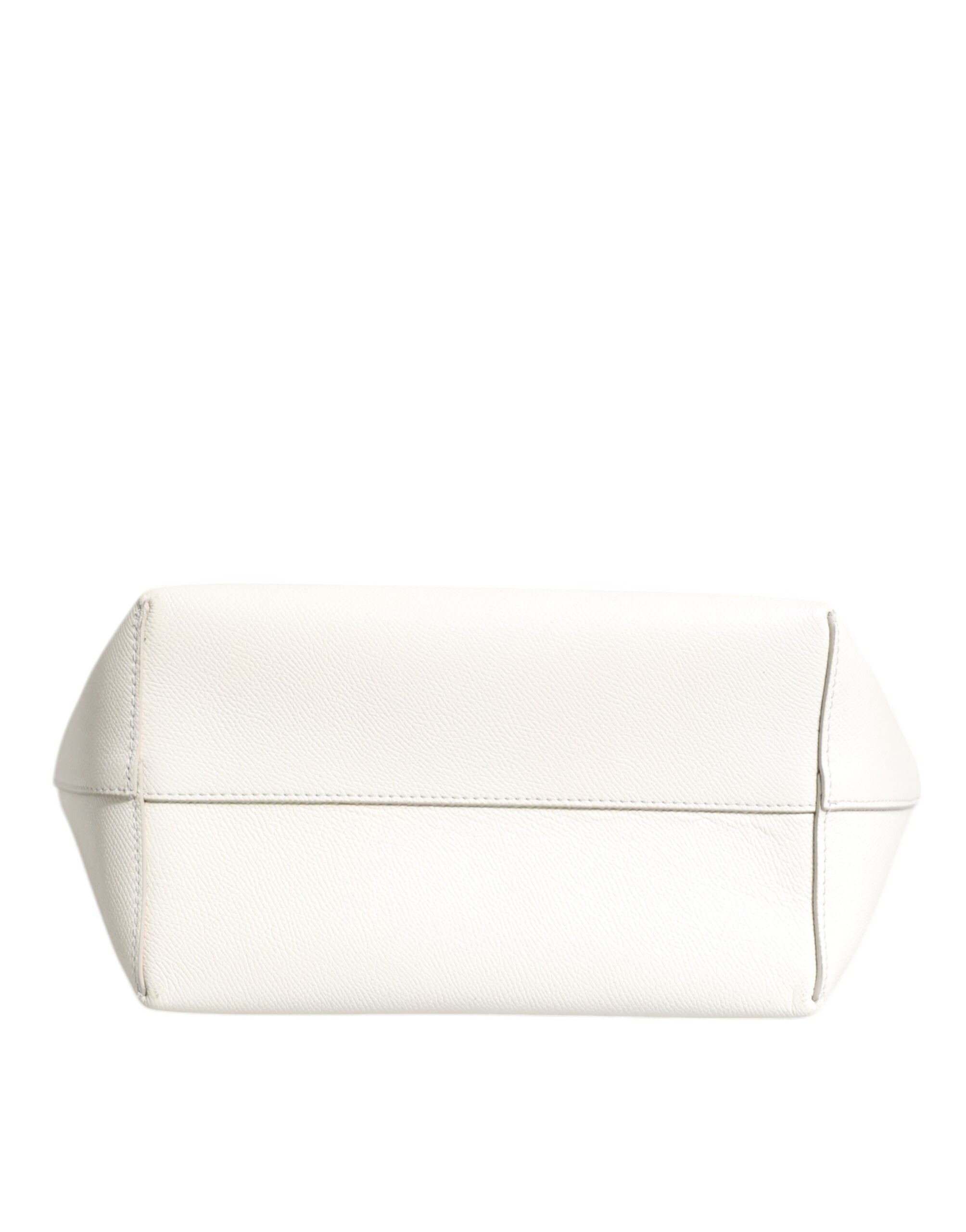 Dolce & Gabbana White Leather