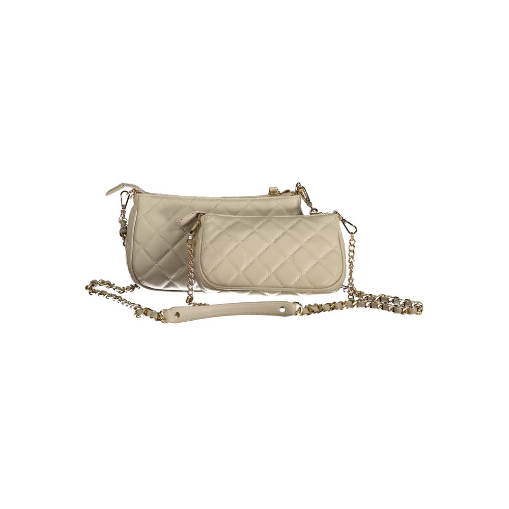 Mario Valentino White Polyethylene Handbag