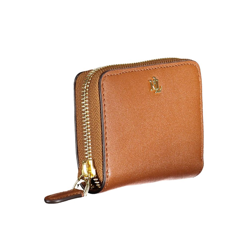 Ralph Lauren brun läderplånbok