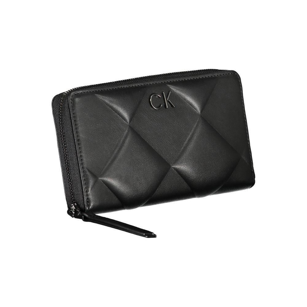 Calvin Klein Sleek svart RFID-blockerande plånbok - Snygg accessoar