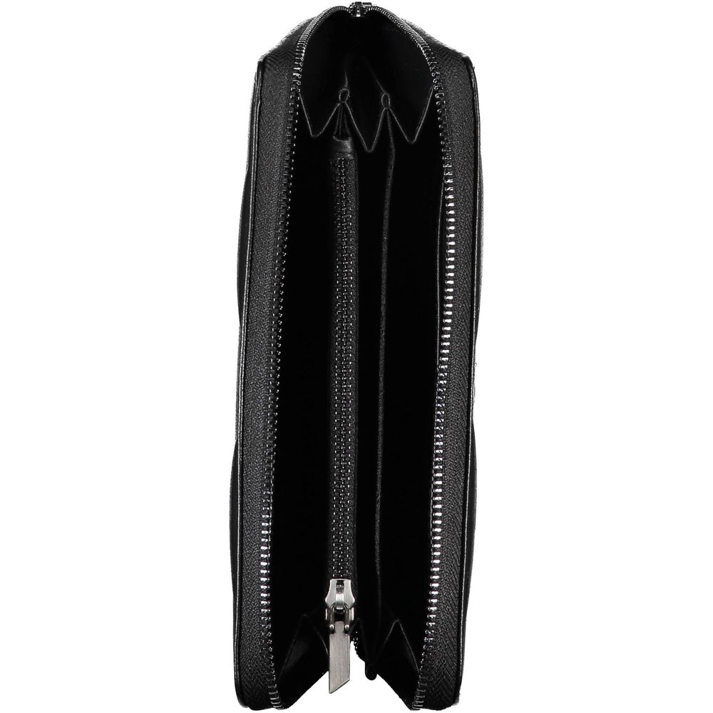 Calvin Klein Sleek svart RFID-blockerande plånbok med logotyp