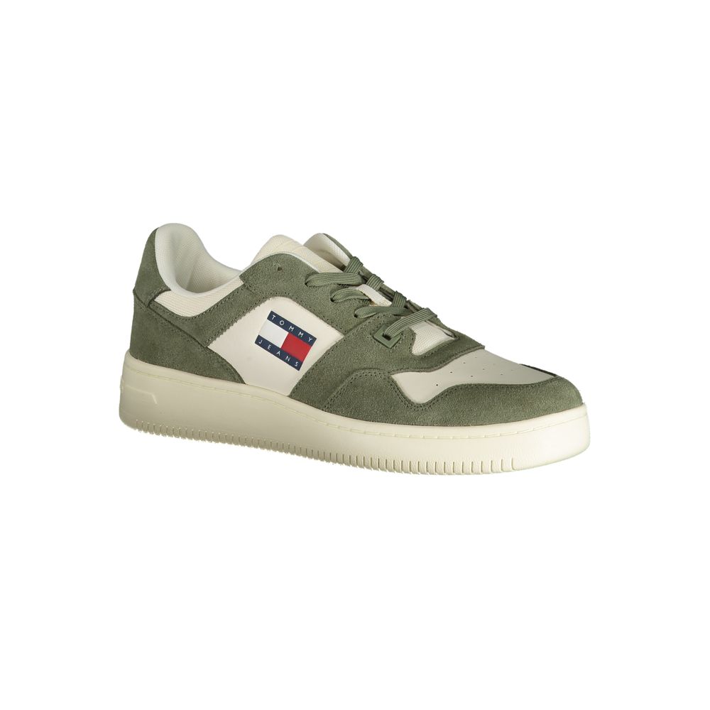 Tommy Hilfiger Grön Polyester Sneaker