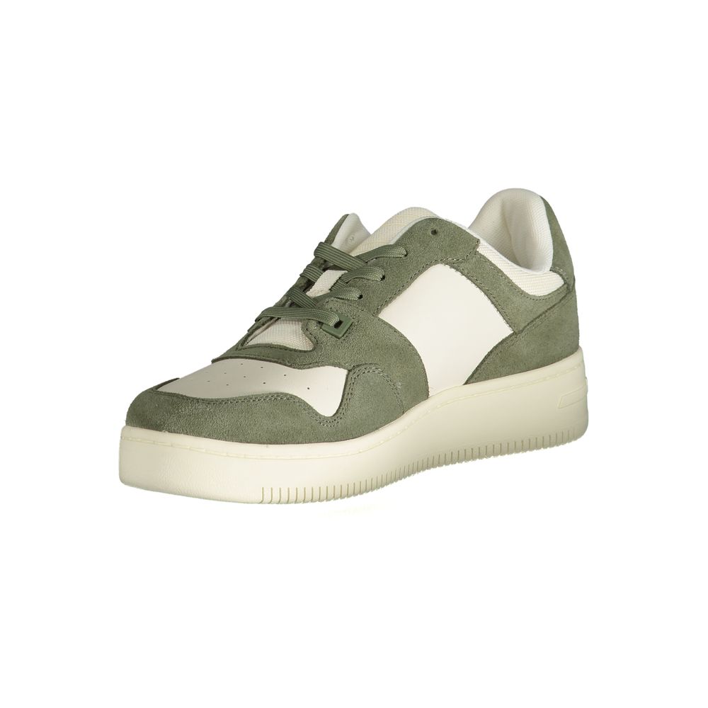 Tommy Hilfiger Grön Polyester Sneaker