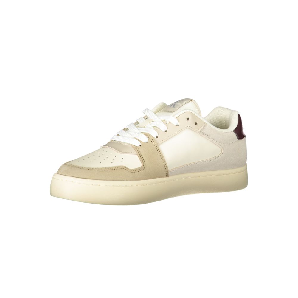 Calvin Klein Beige Polyester Herr Sneaker