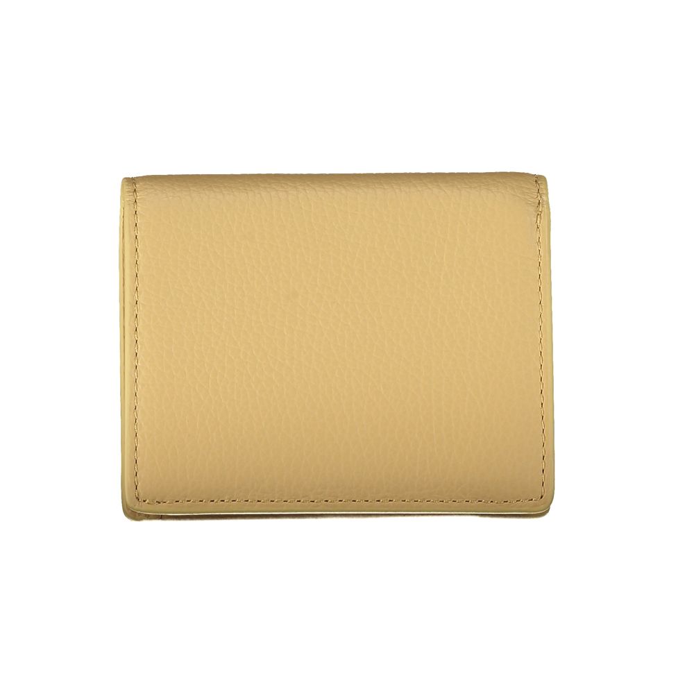 Coccinelle Beige Läderplånbok