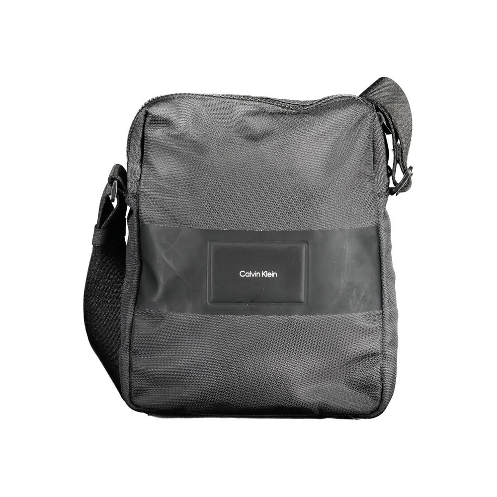 Calvin Klein svart polyester herr axelväska