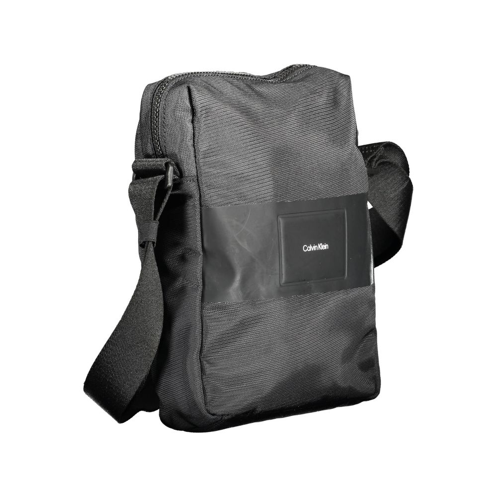 Calvin Klein svart polyester herr axelväska