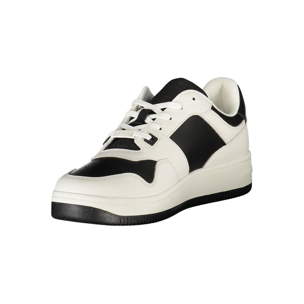 Tommy Hilfiger Vita Läder Herr Sneaker