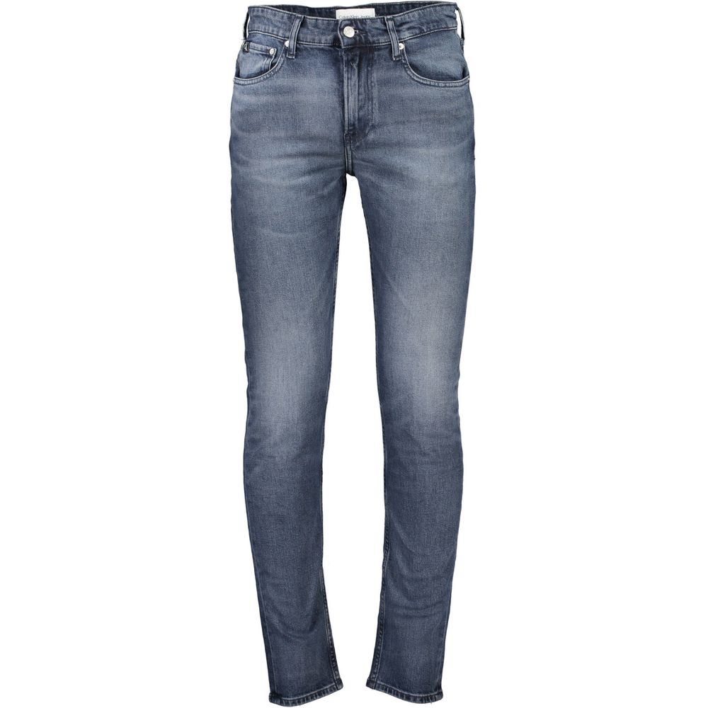 Calvin Klein Blå Bomullsjeans & Byxor