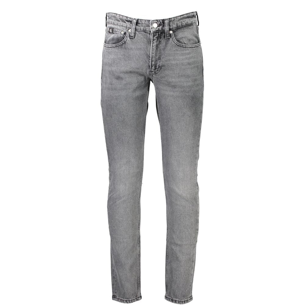 Calvin Klein bruna bomullsjeans för män