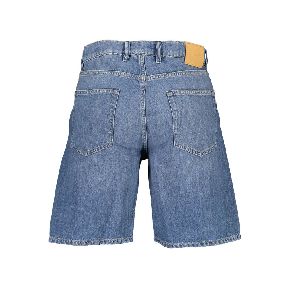 Gant Blå Bomull Herr Bermuda Jeans