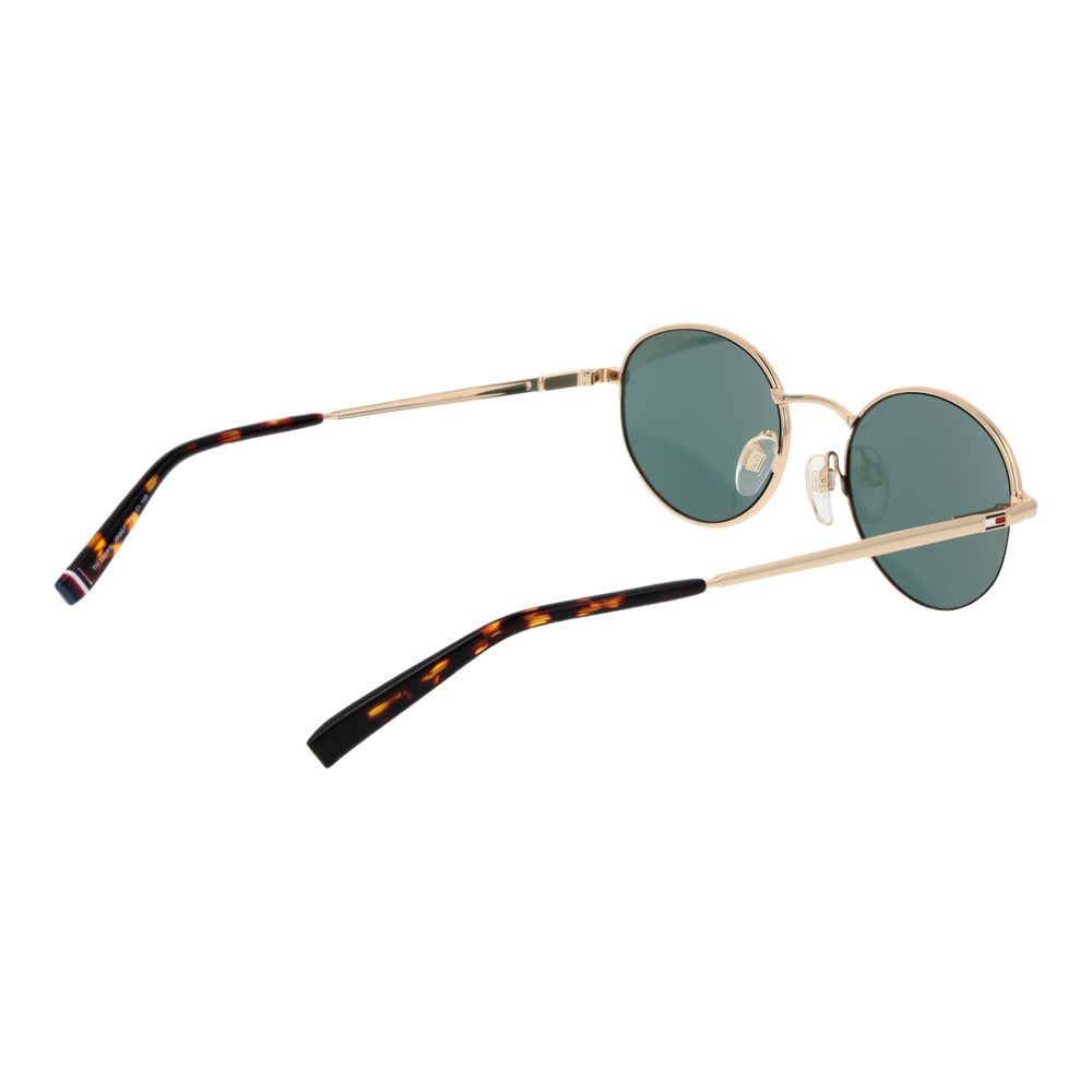 Tommy Hilfiger Guldfärgade Unisex Solglasögon