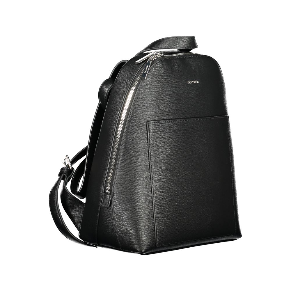 Calvin Klein svart polyetenryggsäck