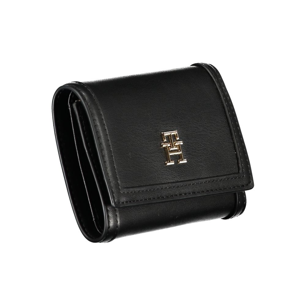 Tommy Hilfiger svart polyetenplånbok