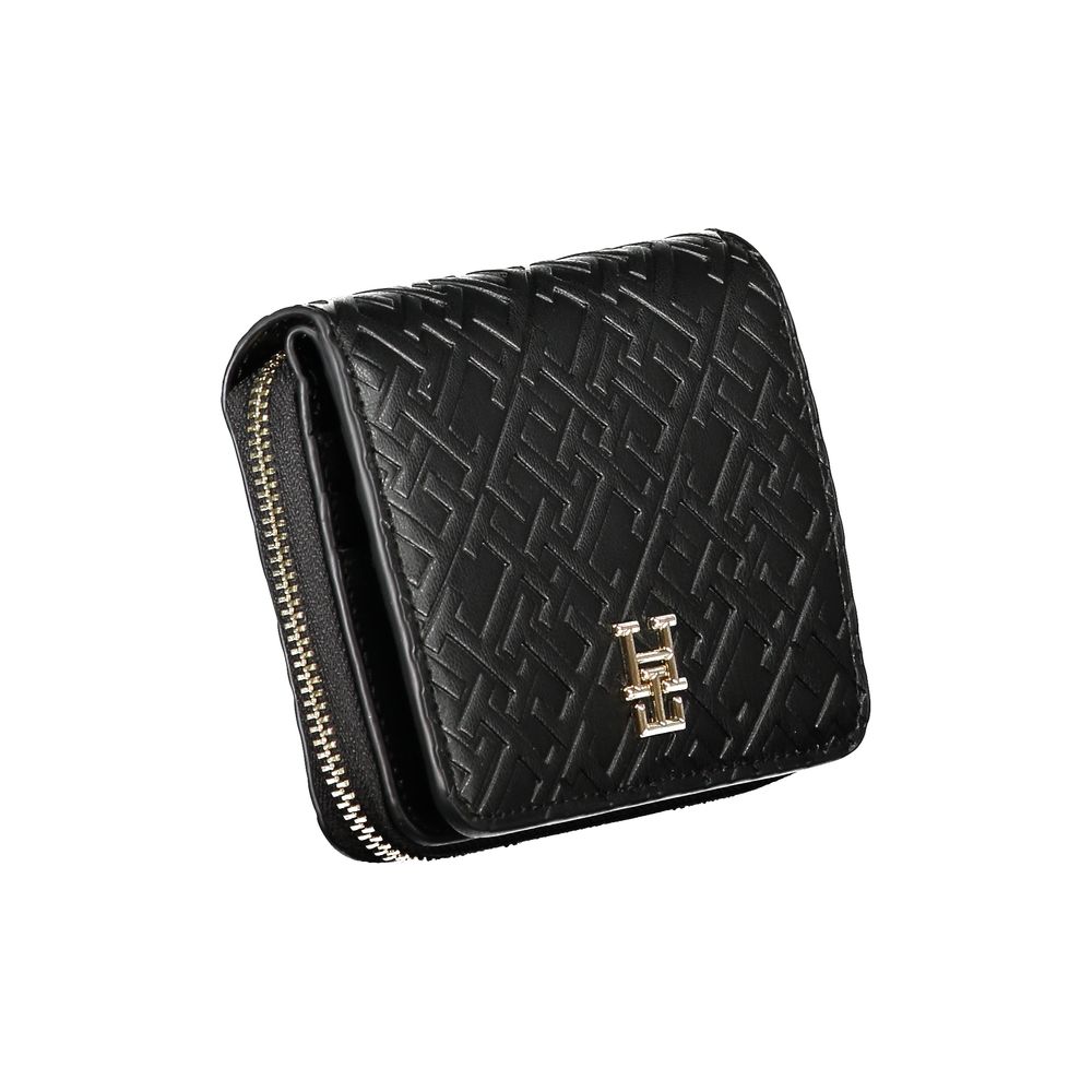 Tommy Hilfiger svart polyetenplånbok