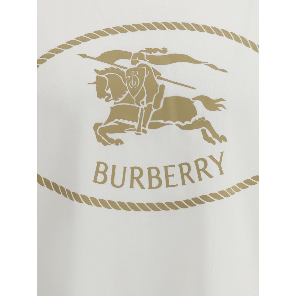 Burberry-t-shirt med logotyp