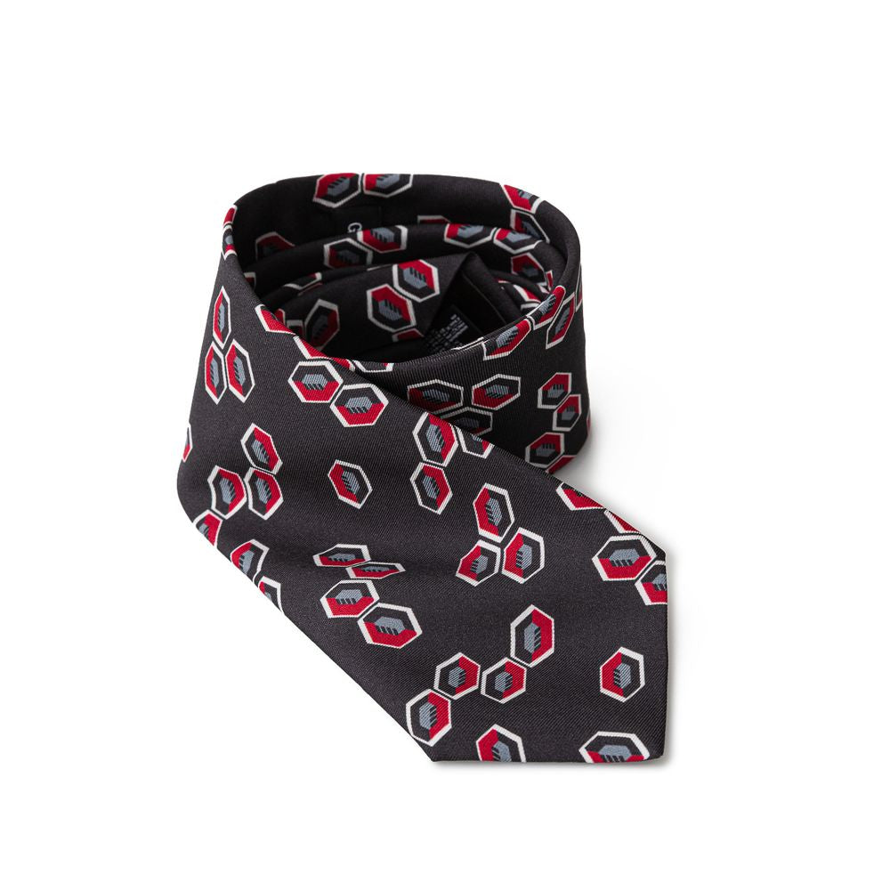 Giorgio Armani Grå Sidenslipsar & Fluga