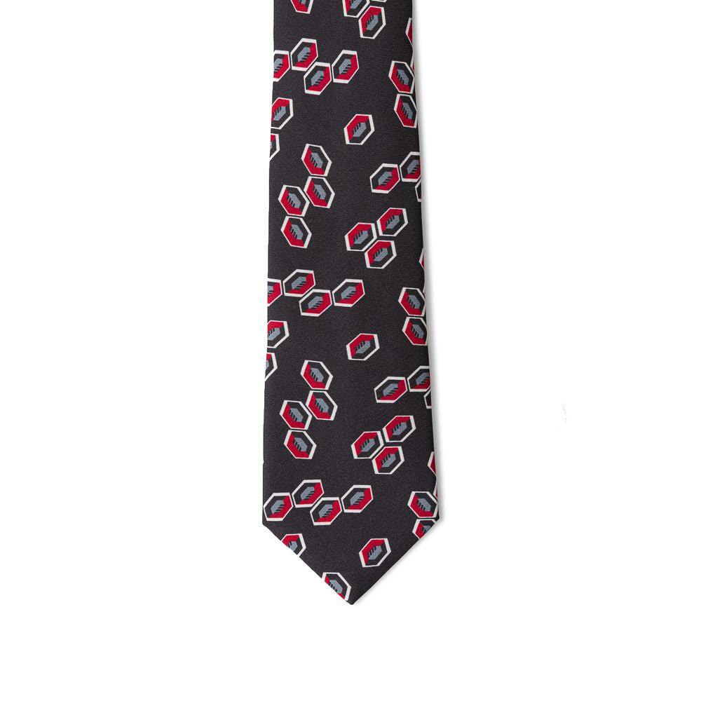 Giorgio Armani Grå Sidenslipsar & Fluga