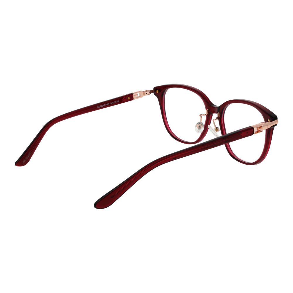 Guess Burgundy optiska bågar för kvinnor