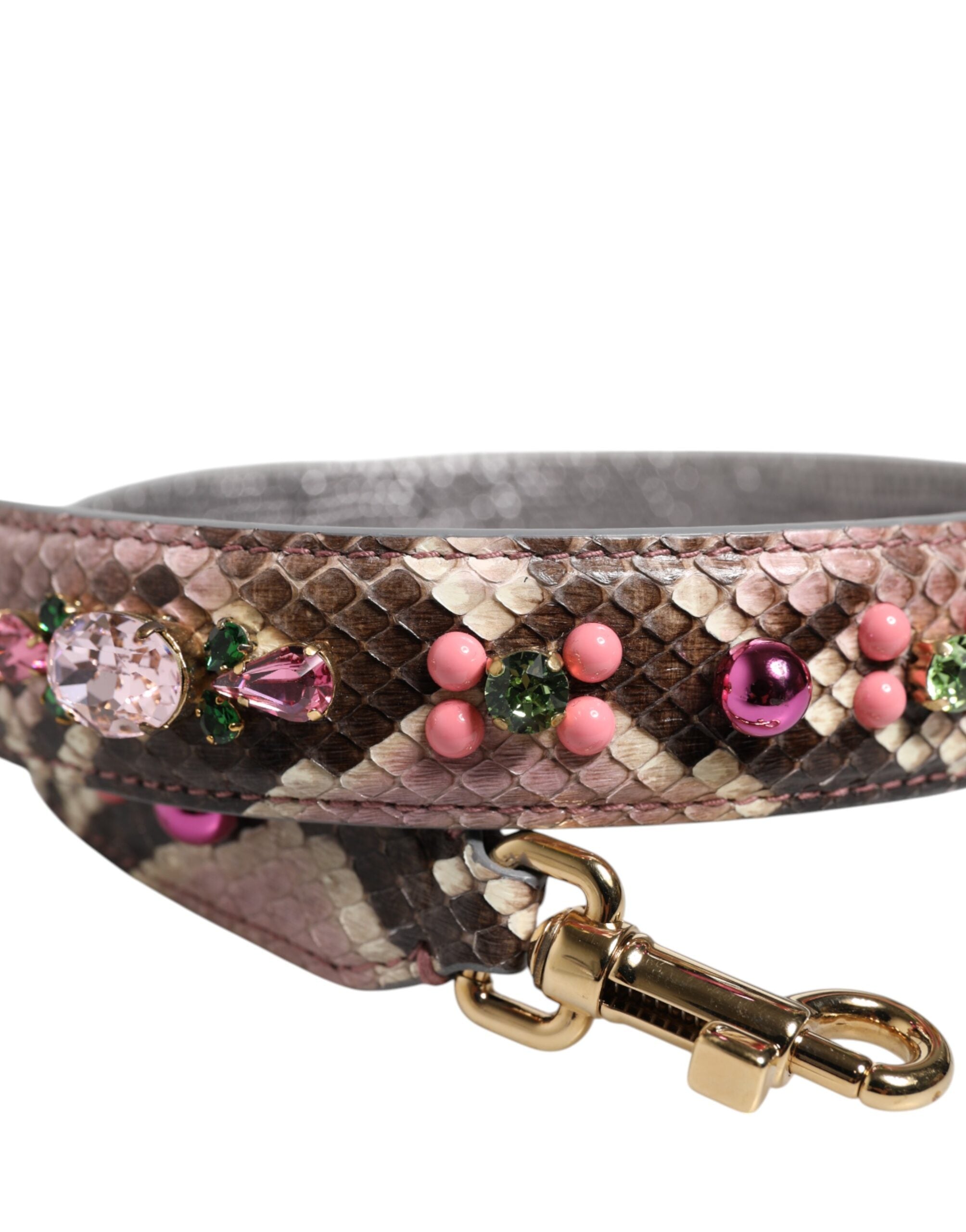 Dolce & Gabbana flerfärgad utsmyckad handväska med axelrem