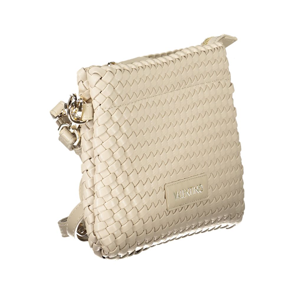 Mario Valentino Beige Polyeten Damhandväska