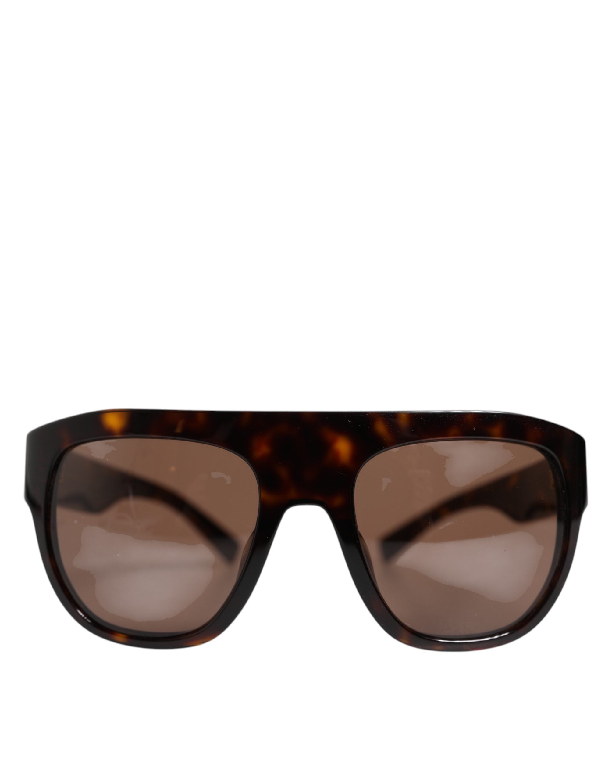 Dolce & Gabbana Dark Brown Havana DG4398F Square Frame Eyewear Sunglasses
