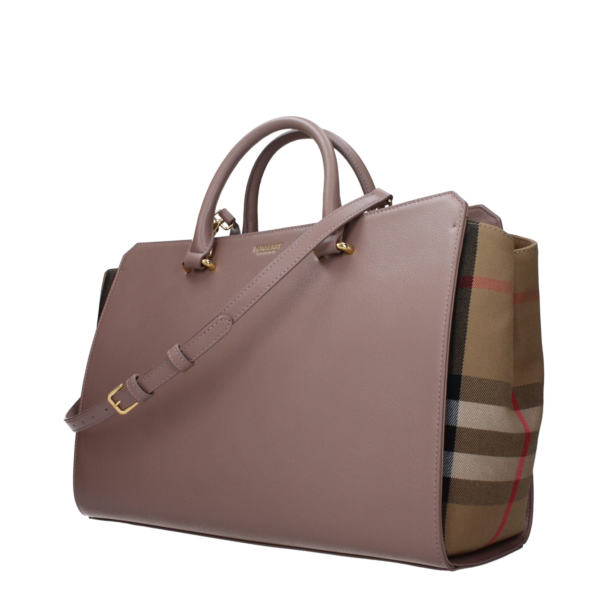 Burberry grå läderväskor