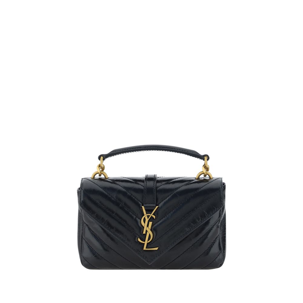 Saint Laurent axelväska med logotyp