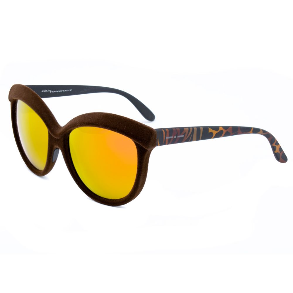 Italia Independent bruna acetatsolglasögon