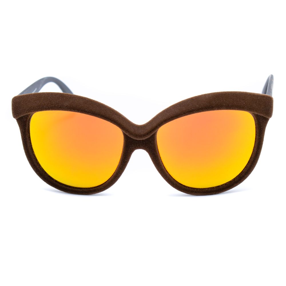 Italia Independent bruna acetatsolglasögon