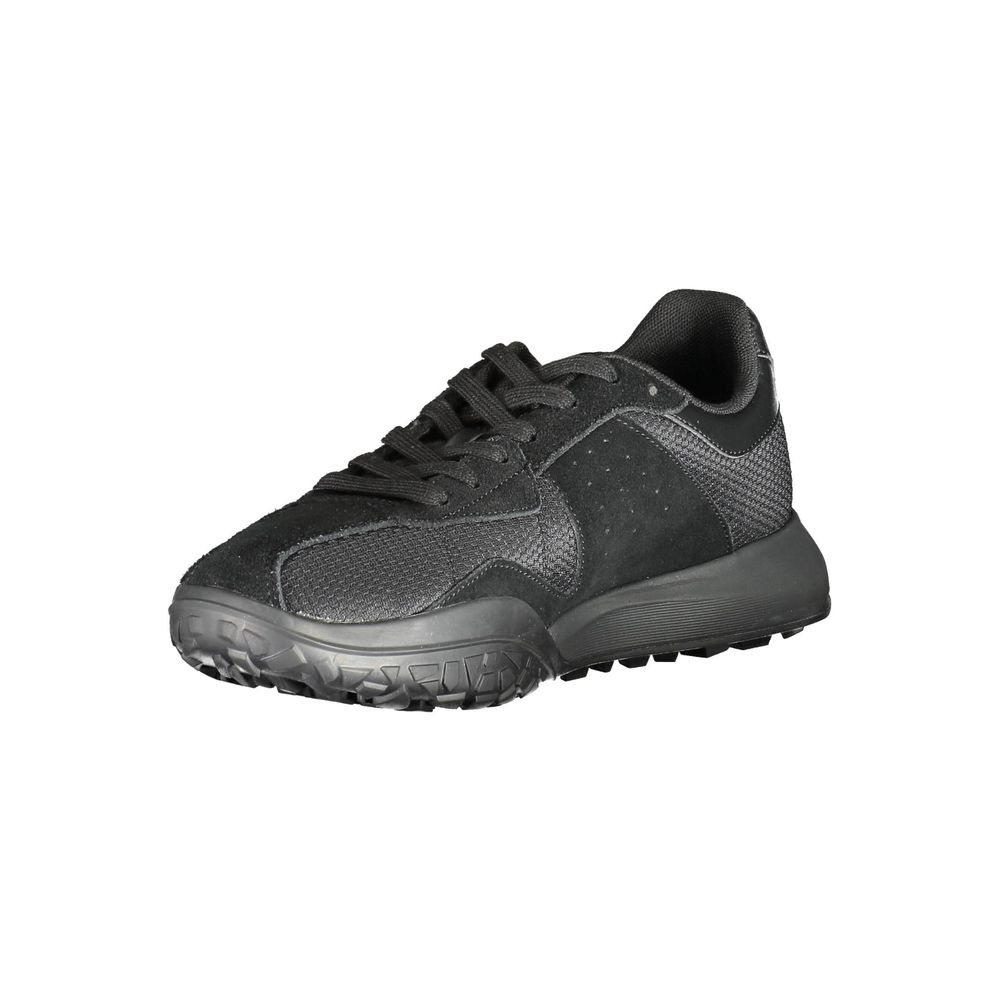 Tommy Hilfiger svarta polyestersneakers