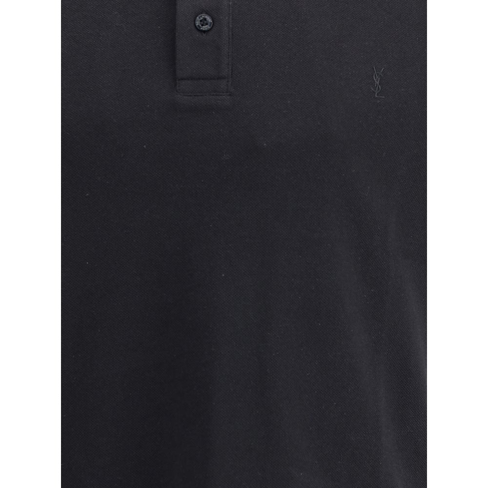 Saint Laurent bomullspoloskjorta