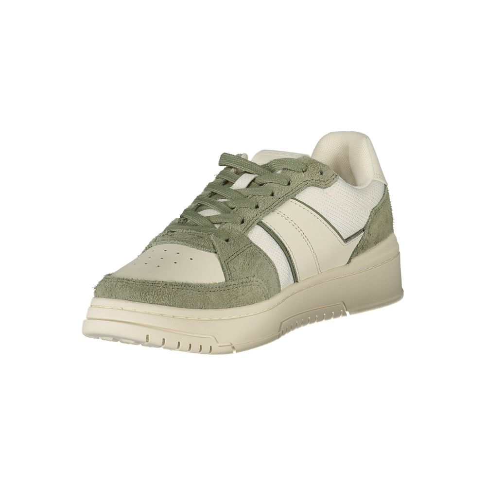 Tommy Hilfiger Vita Läder Herr Sneaker