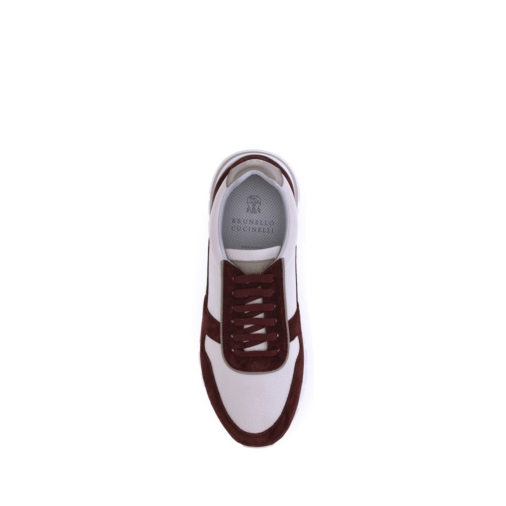 Brunello Cucinelli Lädersneakers