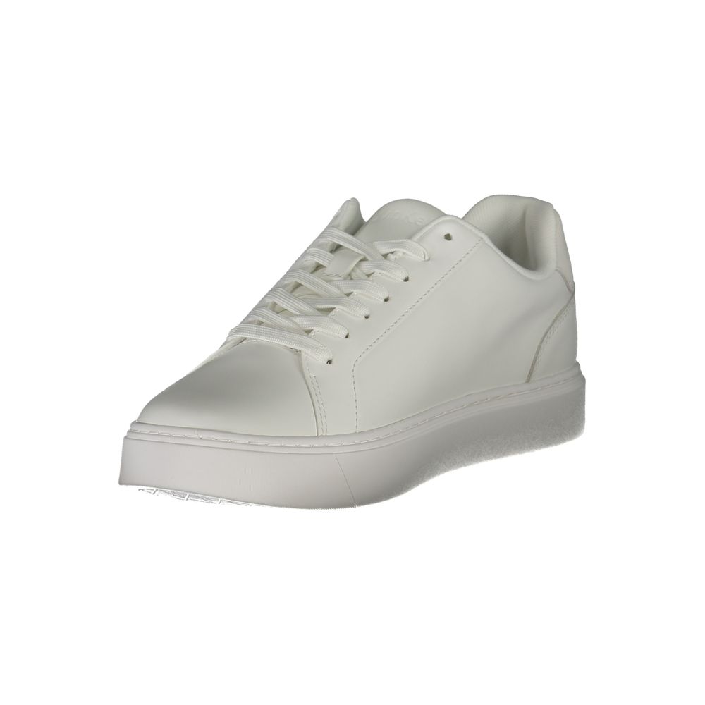 Calvin Klein Vita Läder Herr Sneaker