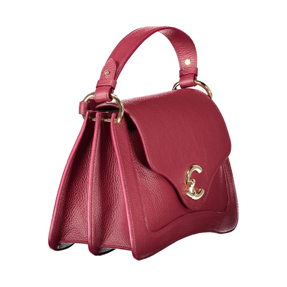 Coccinelle Purple Leather Women Handbag