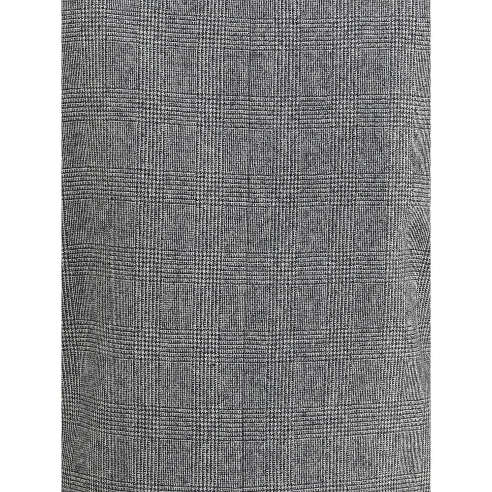 Saint Laurent Prince de Galles blazer i ullflanell