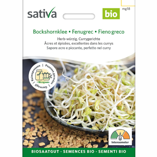 Groddfrön – Bockhornsklöver (ekologisk)
