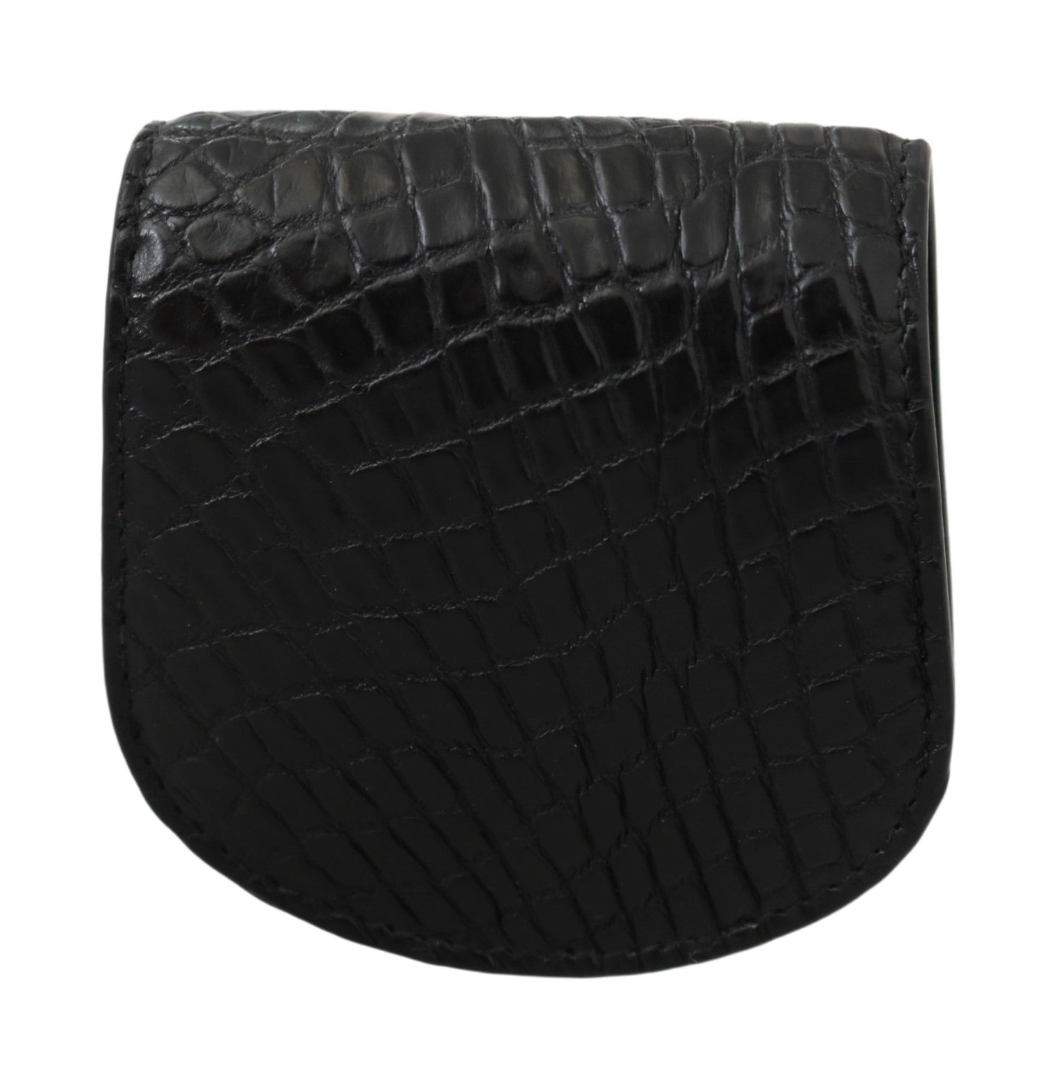 Dolce &amp;amp; Gabbana Svart Kondomfodral med Pocket i Exotisk Hud