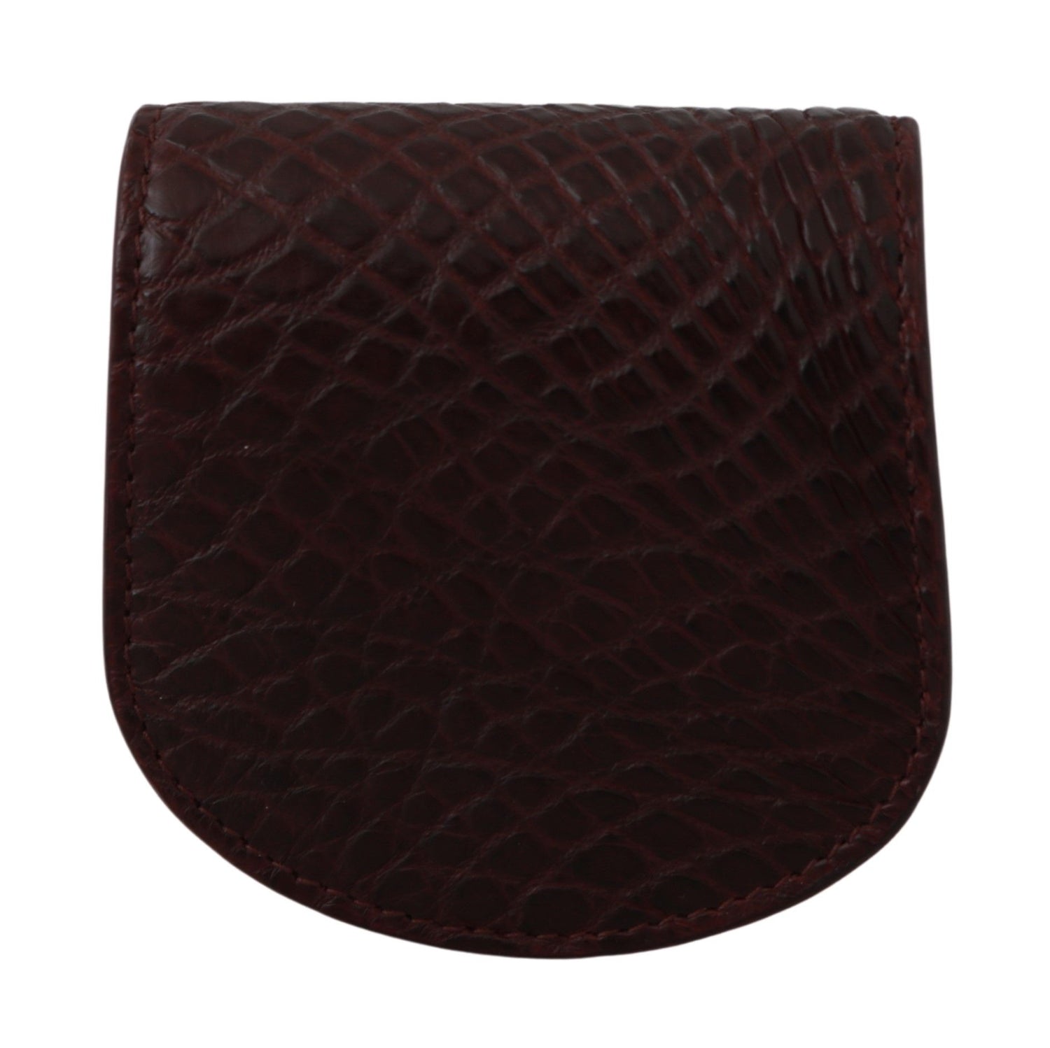 Dolce &amp;amp; Gabbana Brunt Kondomfodral med Pocket i Exotisk Hud