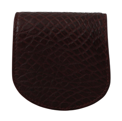 Dolce &amp;amp; Gabbana Brunt Kondomfodral med Pocket i Exotisk Hud