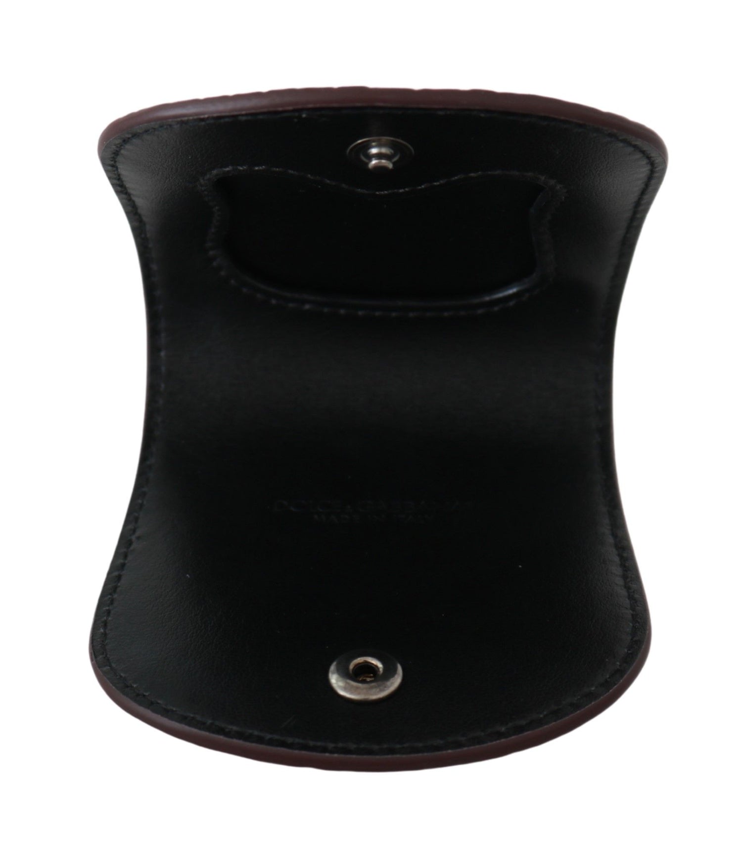 Dolce &amp;amp; Gabbana Brunt Kondomfodral med Pocket i Exotisk Hud