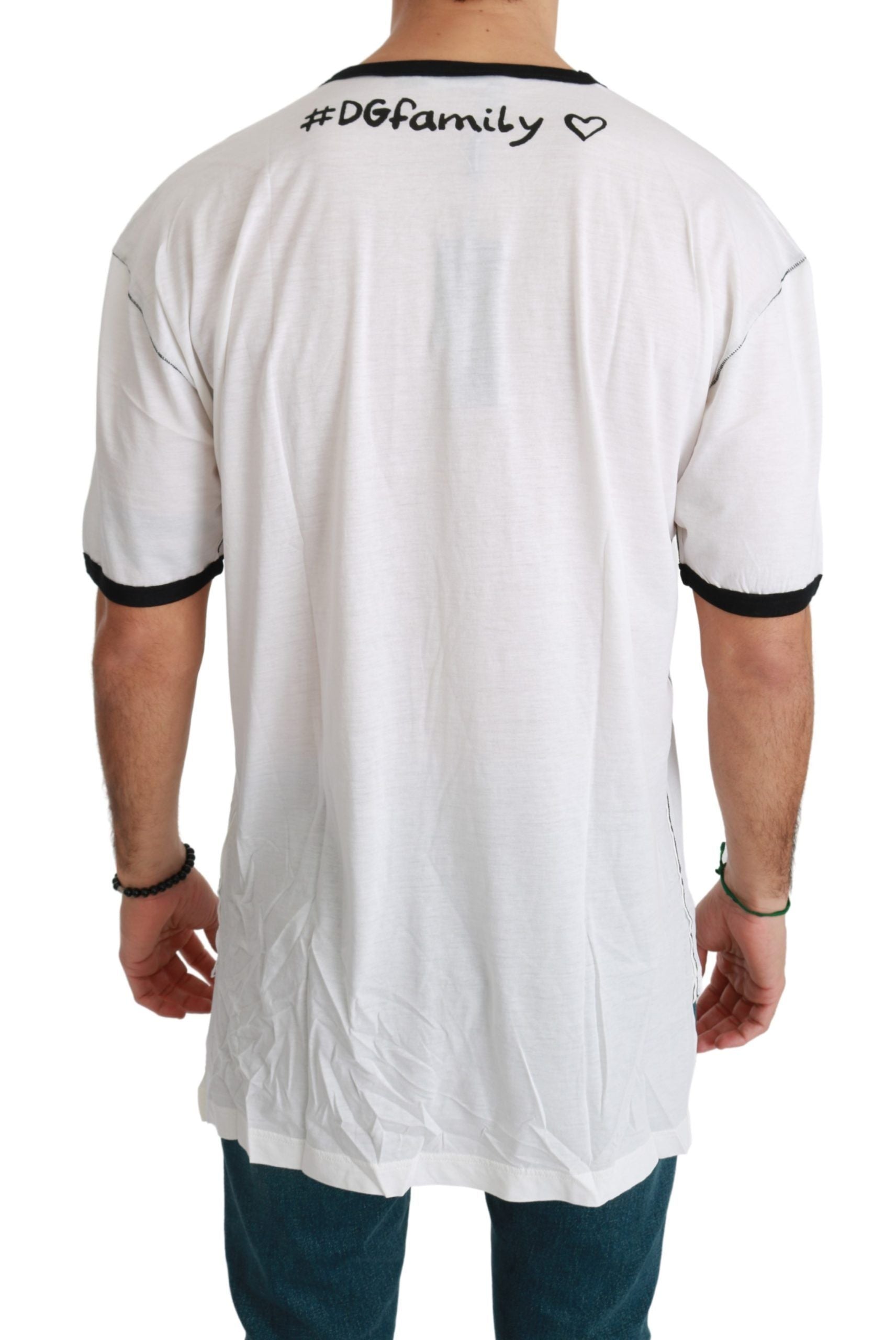 Dolce &amp; Gabbana White Men Print 
