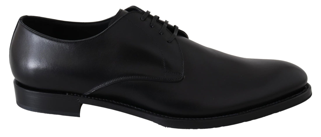 Dolce &amp;amp; Gabbana svarta läderskor SARTORIA handgjorda